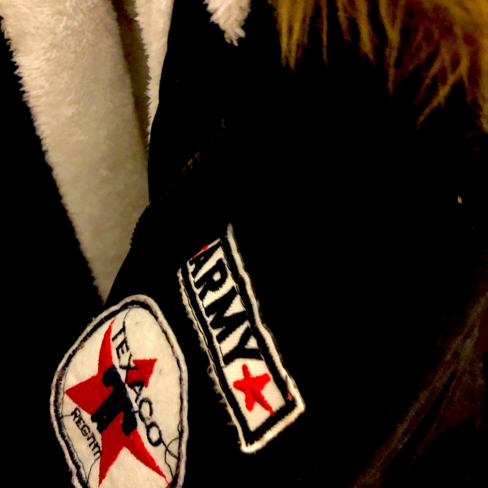 Black Army Coat